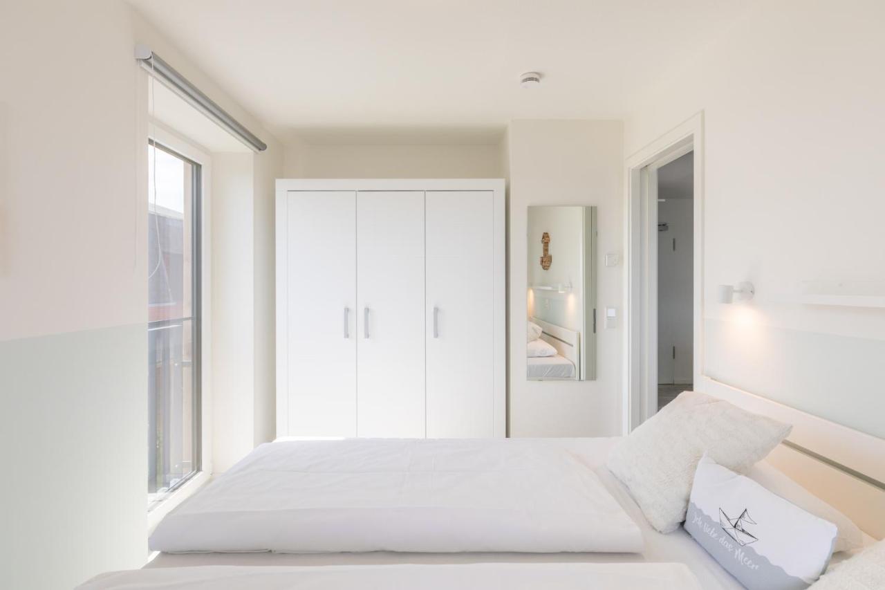 Ferienwohnung Ankerplatz No 7 Mit Blick Auf Den See ノルトシュトラント エクステリア 写真