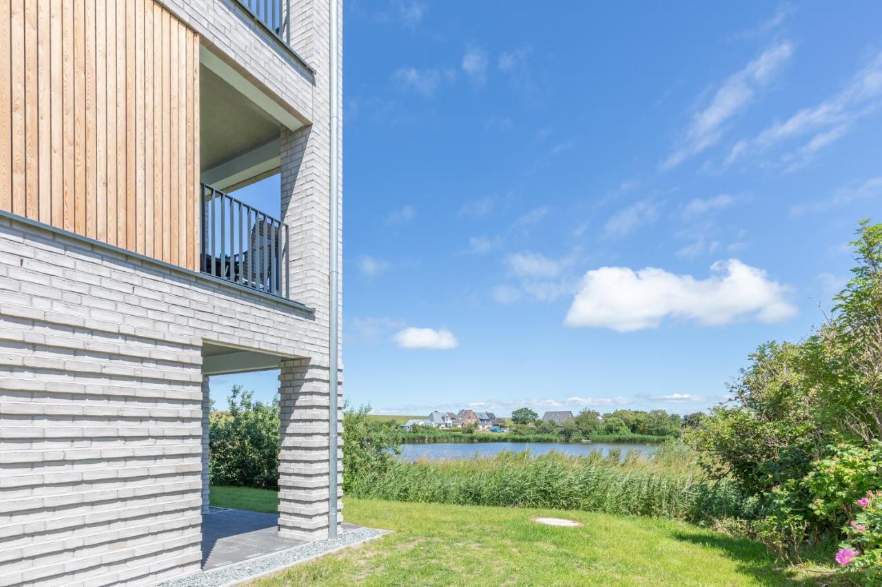 Ferienwohnung Ankerplatz No 7 Mit Blick Auf Den See ノルトシュトラント エクステリア 写真