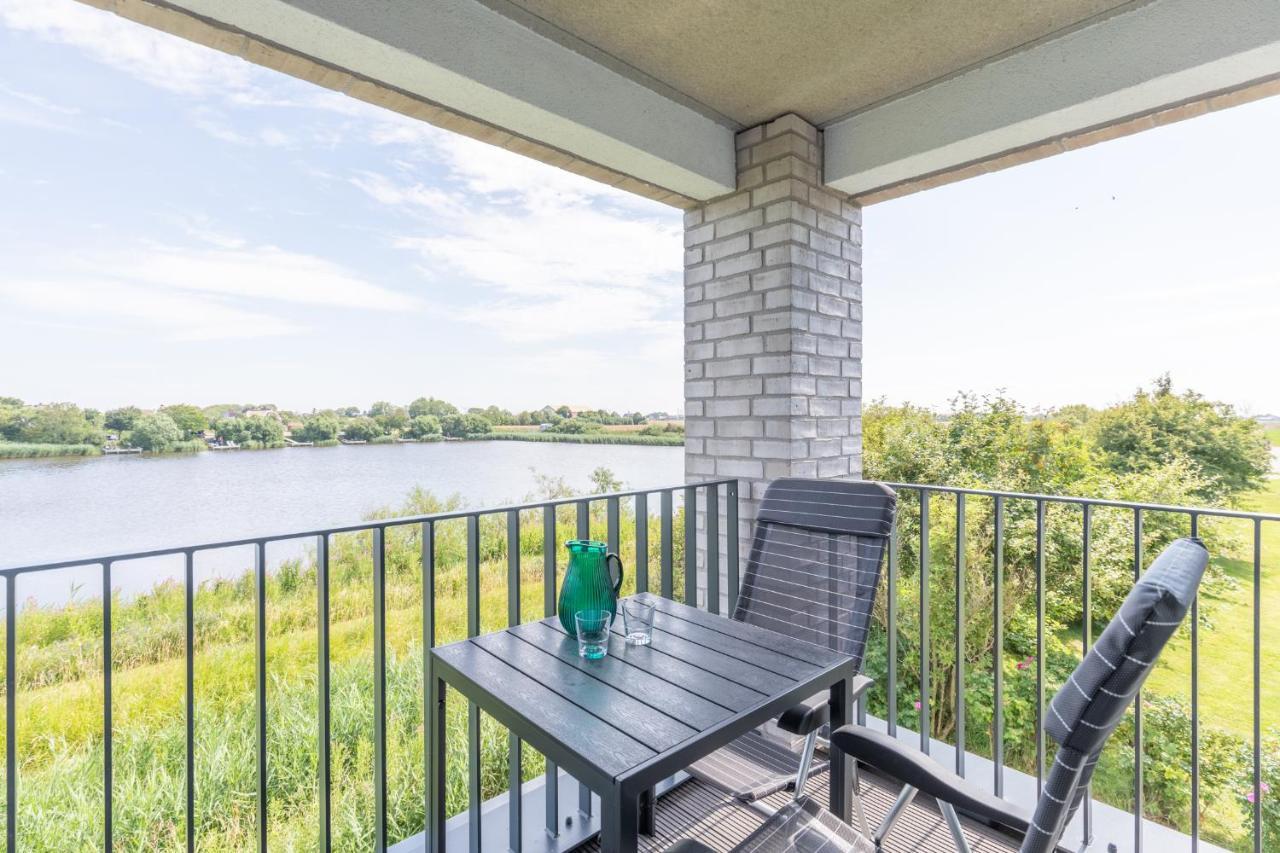 Ferienwohnung Ankerplatz No 7 Mit Blick Auf Den See ノルトシュトラント エクステリア 写真