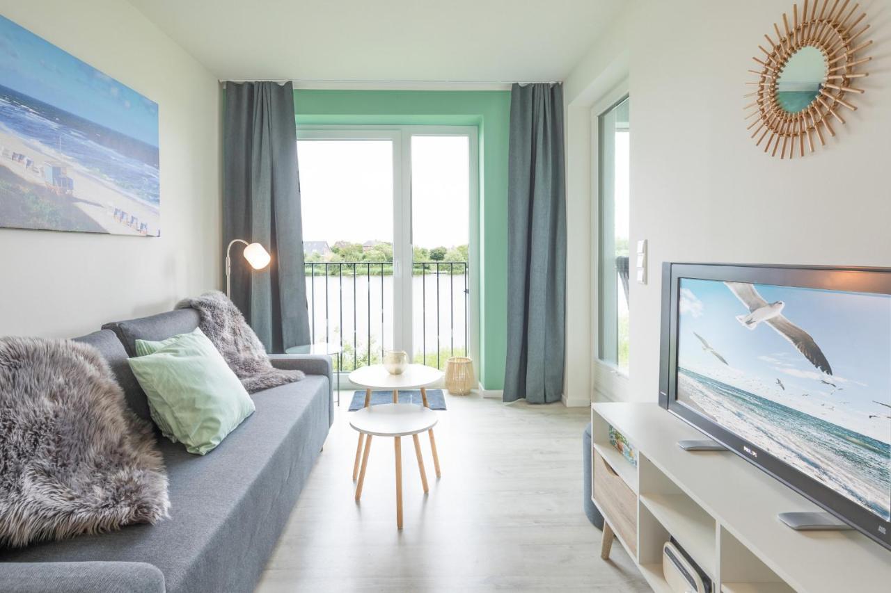 Ferienwohnung Ankerplatz No 7 Mit Blick Auf Den See ノルトシュトラント エクステリア 写真