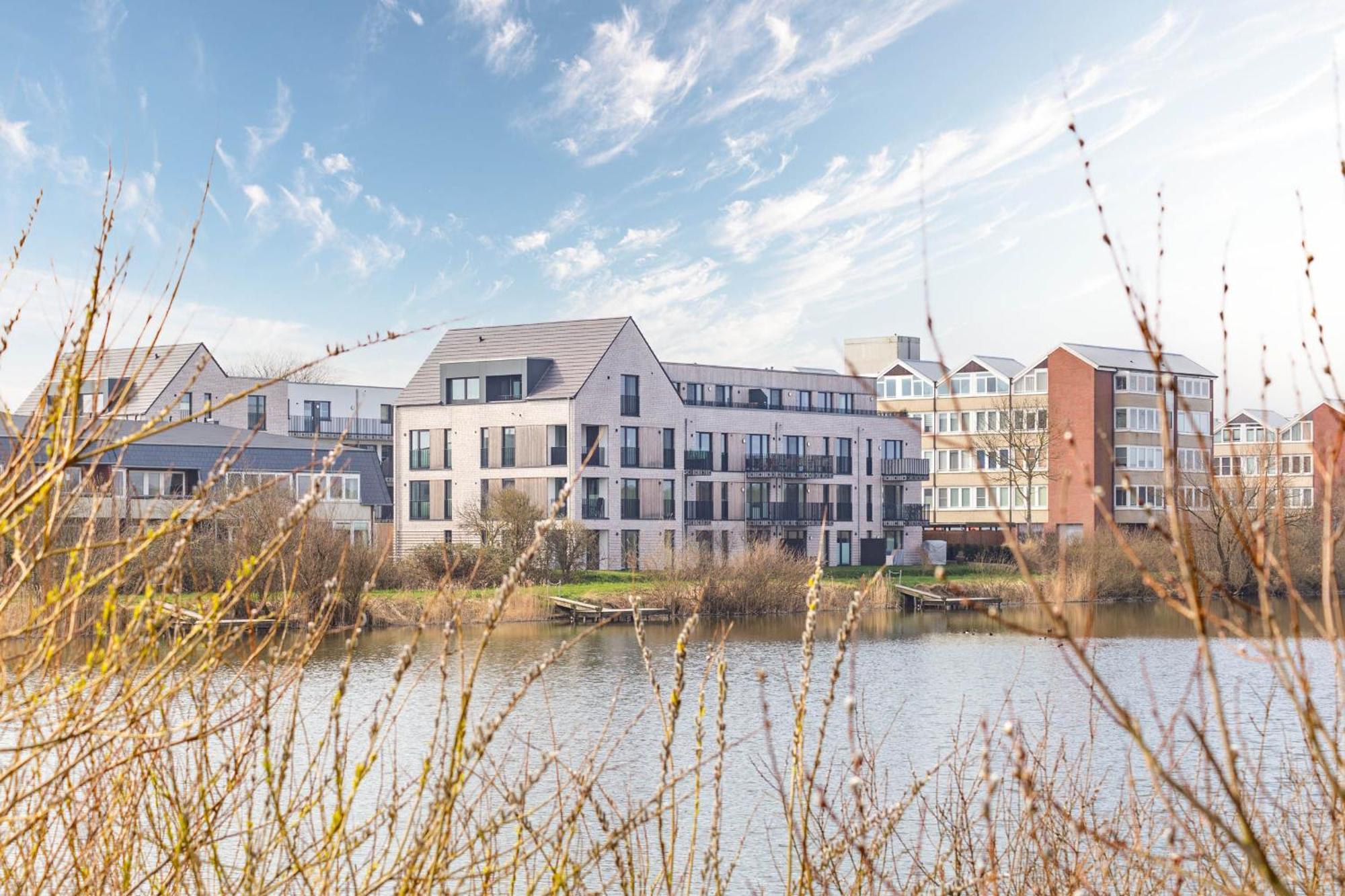 Ferienwohnung Ankerplatz No 7 Mit Blick Auf Den See ノルトシュトラント エクステリア 写真